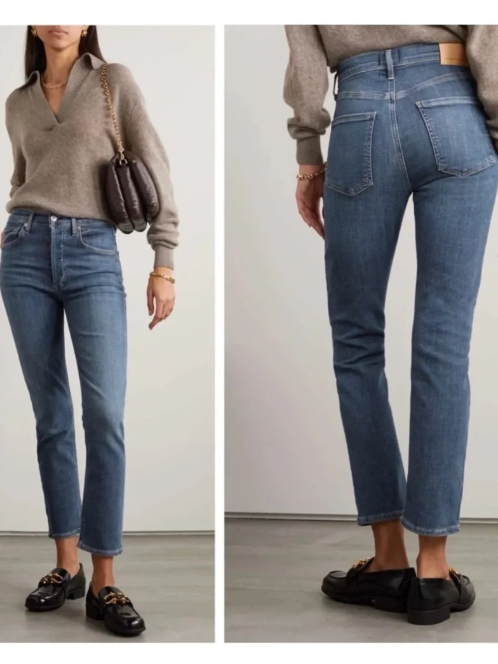 Citizens of Humanity Jolene High Rise Straight Classic Jeans Denim Size 27